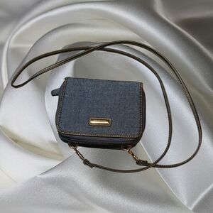 Y2K Blue Denim Crossbody Bag